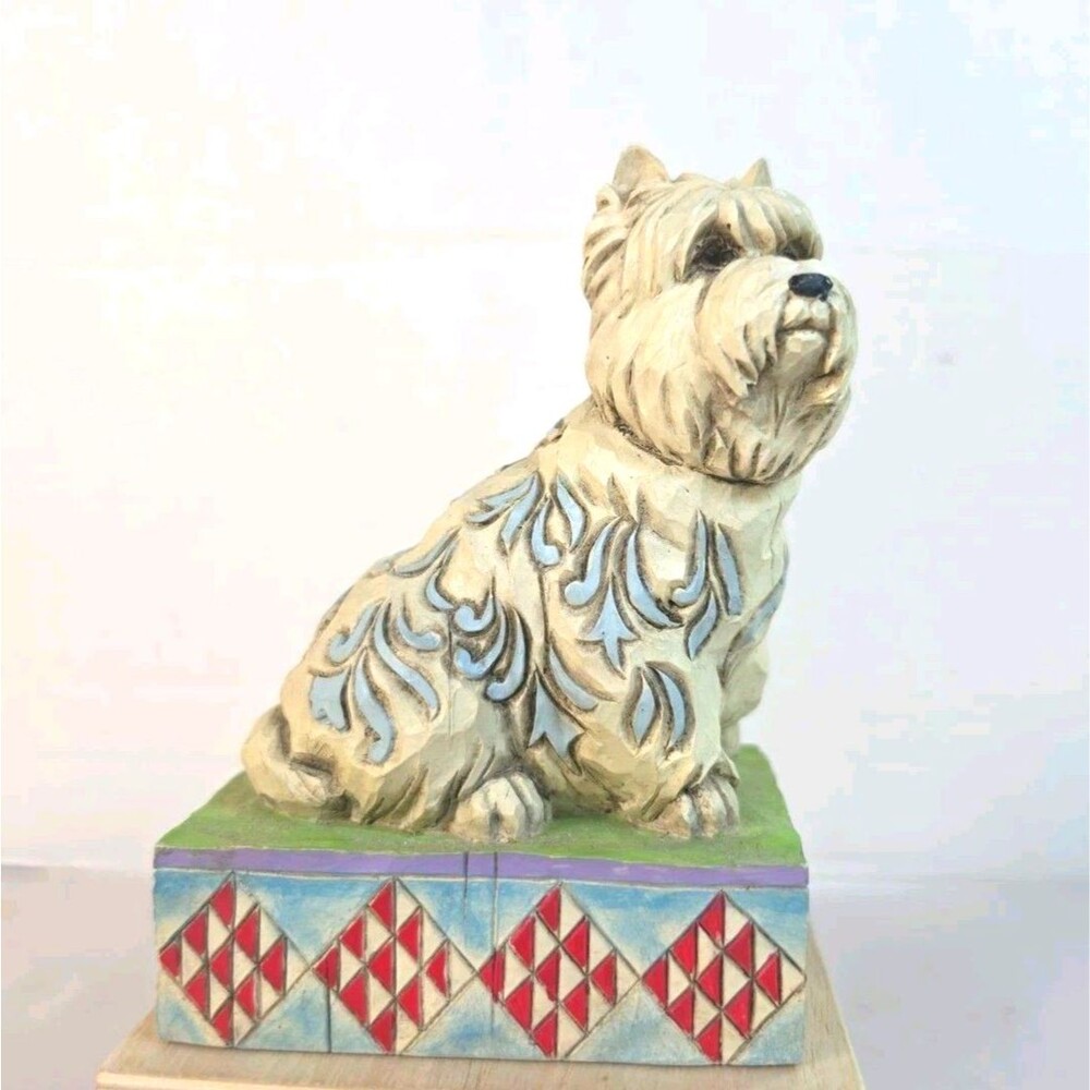 Jim Shore “Winston" West Highland Terrier Figurine 2007